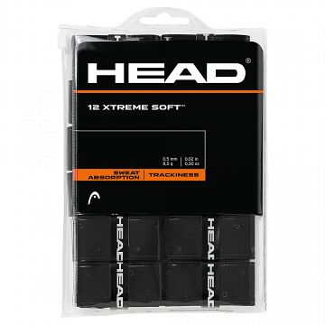 Head XtremeSoft Overgrip 12-Pack Black